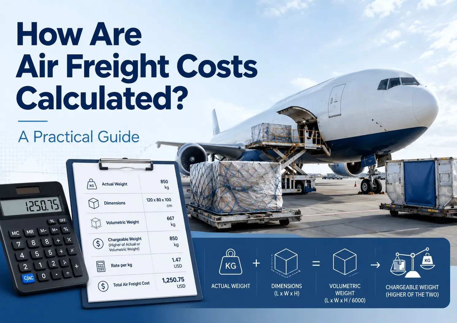 How Are Air Freight Costs Calculated? A Practical Guide