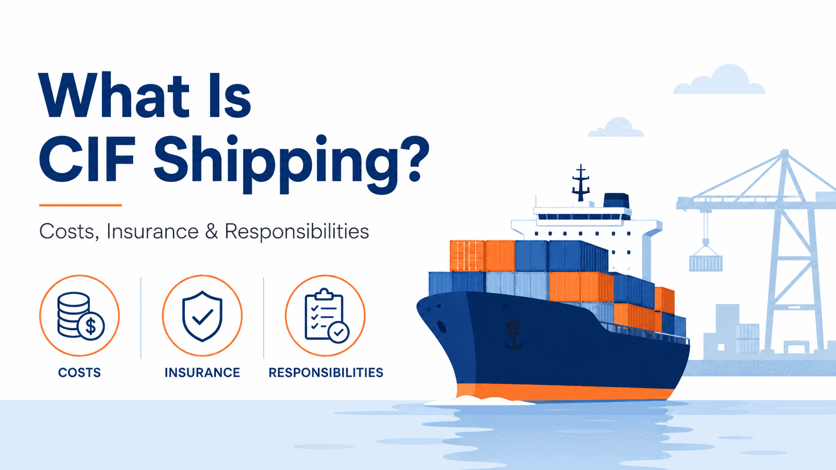 What Is CIF Shipping? Costs, Insurance, and Buyer–Seller Responsibilities Explained