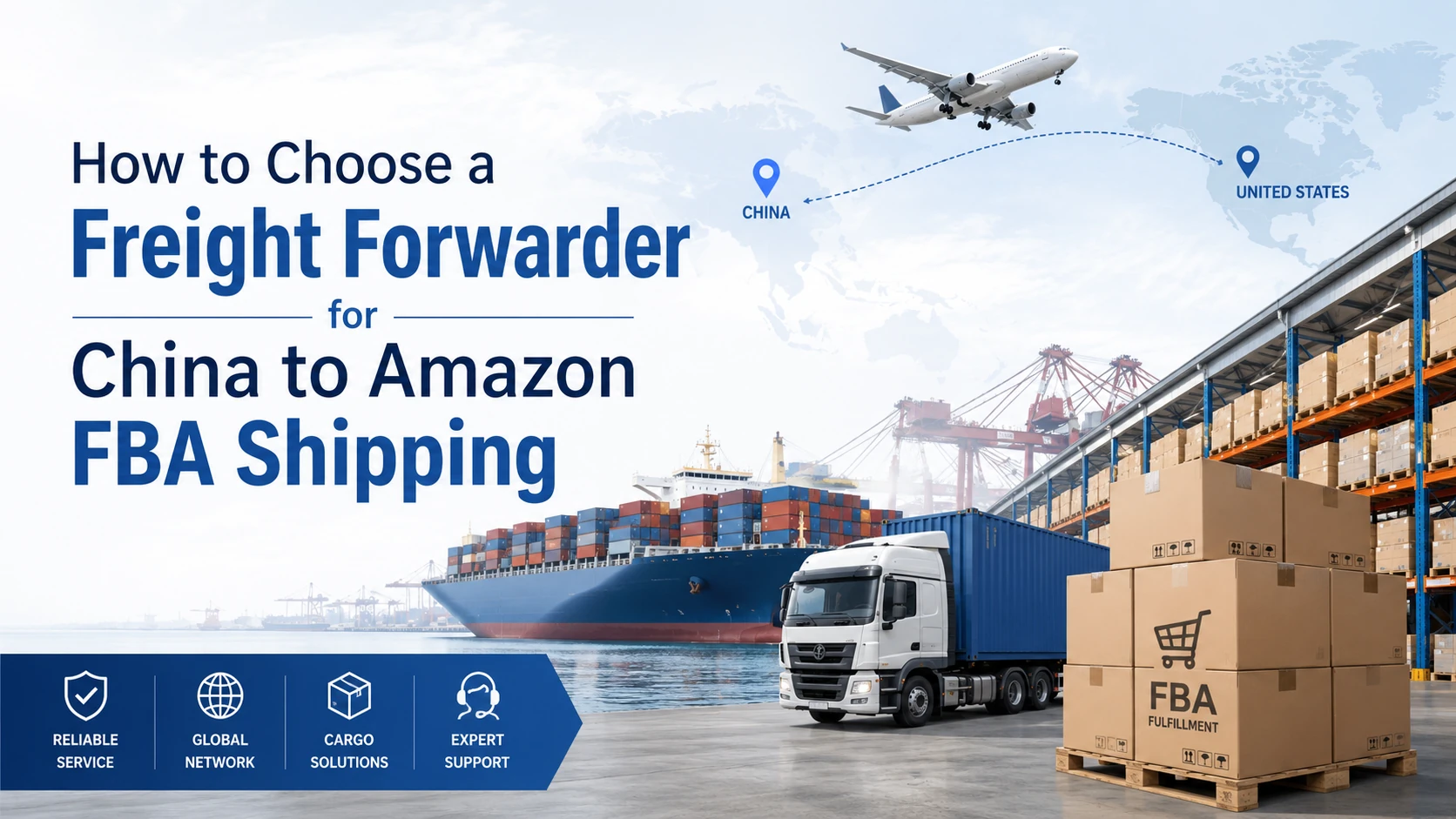 How to Choose a Freight Forwarder for China to Amazon FBA Shipping