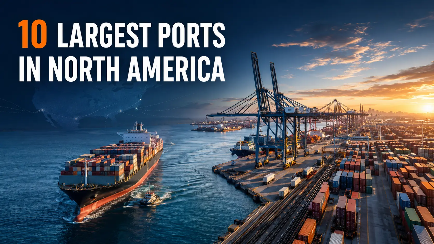 10 Largest Ports in North America