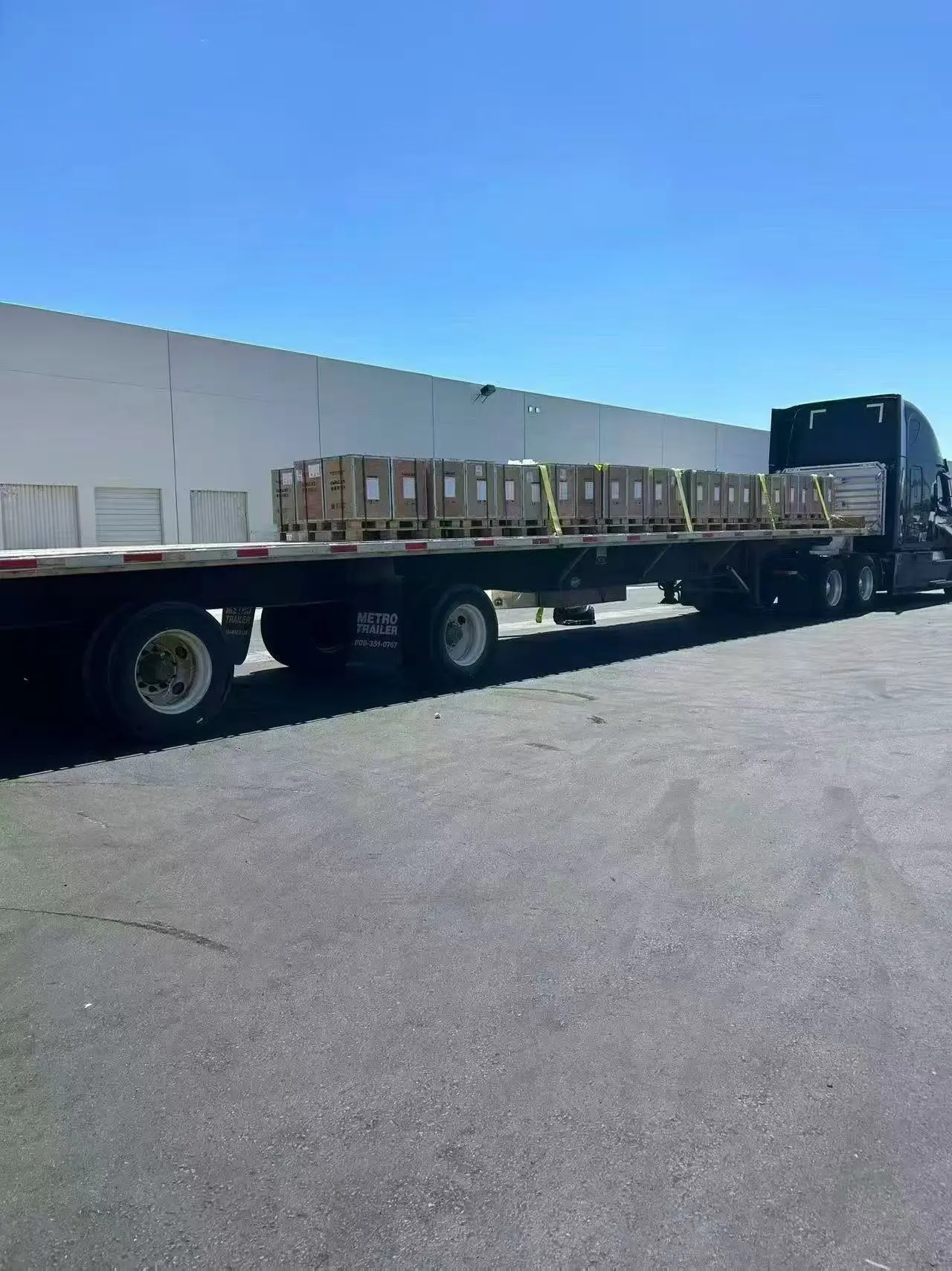 Shipping Office Furniture from Shanghai to New Jersey, USA: 2&times;40HQ DDP Shipping Case